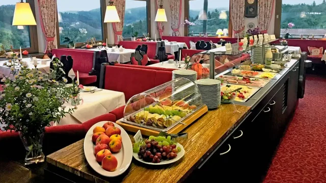 Frühstücksbuffet inklusive