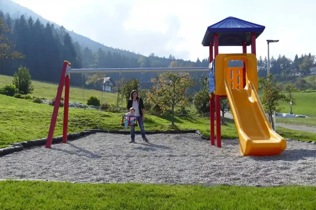 Kinderspielplatz vom Hotel Kalikutt in Oppenau