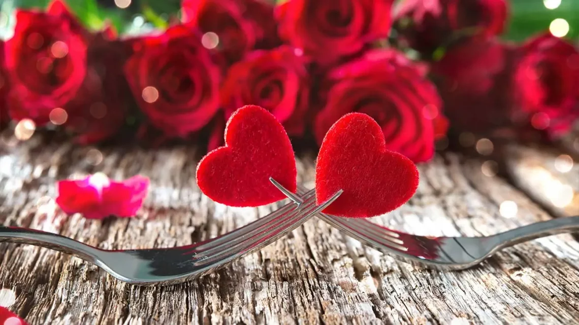 Candle Light Dinner am Valentinstag